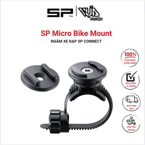  Ngàm Xe Đạp SP Micro Bike Mount cứng cáp và ổn định của ngàm xe đạp ổn định suốt cả quãng đường di chuyển 