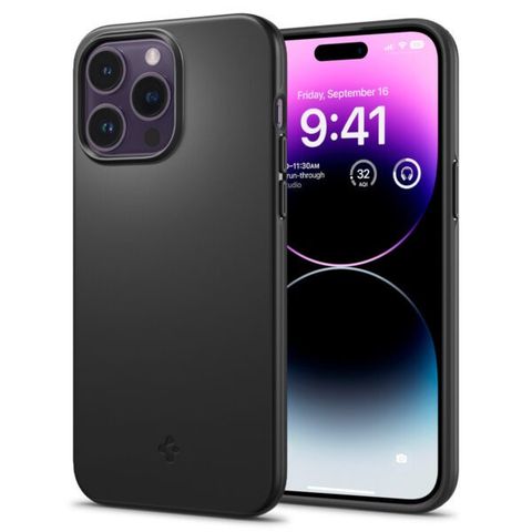  ỐP LƯNG DÀNH CHO IPHONE 14 PRO/ 14 PRO MAX SPIGEN THIN FIT chống trơn trượt, trầy xước. 