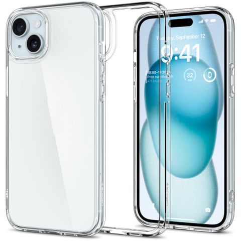  ỐP LƯNG SPIGEN DÀNH CHO IPHONE 15 /15 PLUS/ 15 PRO/ 15 PRO MAX ULTRA HYBRID CRYSTAL TRONG SUỐT 