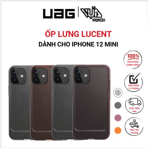  ỐP LƯNG LUCENT CHO IPHONE 12 MINI [5.4 INCH] 