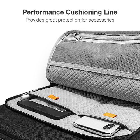  TÚI XÁCH CHỐNG SỐC TOMTOC (USA) 360° PROTECTION PREMIUM Dành Cho MACBOOK 13/14 Inch 