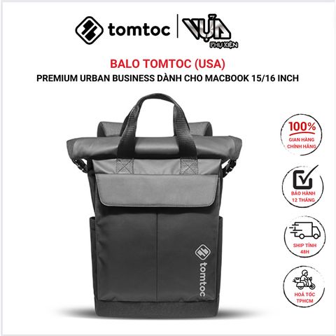  BALO TOMTOC PREMIUM URBAN BUSINESS Dành Cho MACBOOK 15″16″/ULTRABOOK 15.6 Inch 