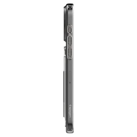  ỐP LƯNG DÀNH CHO IPHONE 15 PRO MAX SPIGEN CRYSTAL SLOT DUAL thiết kế viền TPU cao hơn camera 