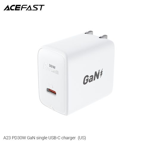  Củ Sạc ACEFAST GaN PD3.0 30W 1 cổng USB-C (US) - A23 