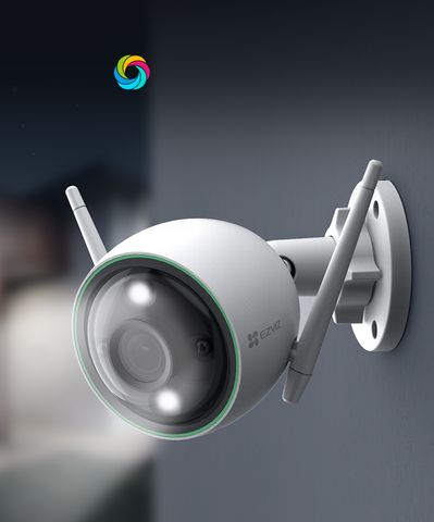 Camera IP Wifi Ngoài Trời Ezviz C3N Full HD 1080p Có Màu Ban Đêm - Hàng Chính Hãng