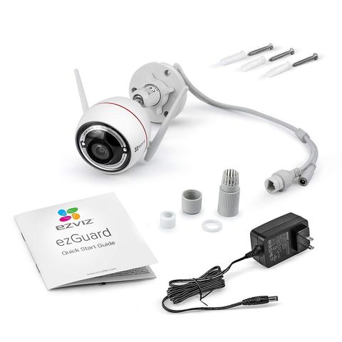 Camera Wifi Ngoài Trời Ezviz C3W 2MP 1080p. Phiên Bản Mới Hình Ảnh Có Màu Ban Đêm