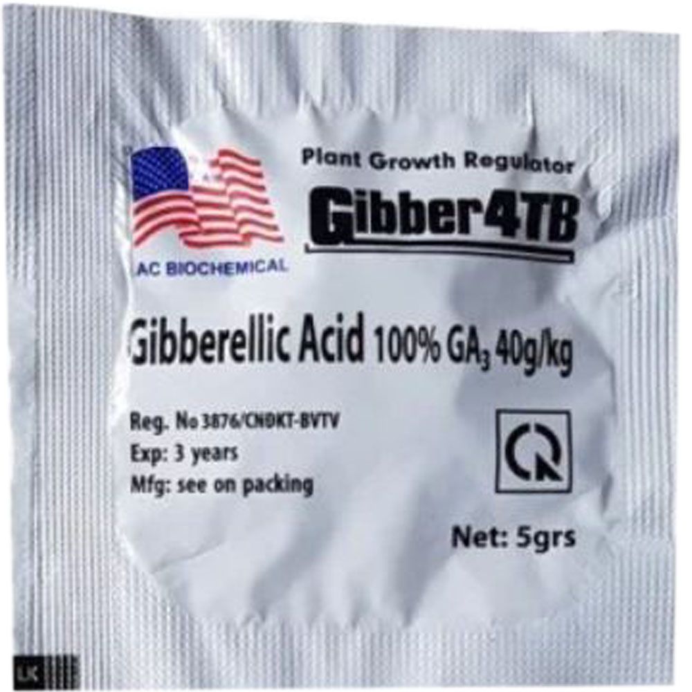Phân Bón Lá Gibber 4TB GA3 - Gibberellic Acid 100%
