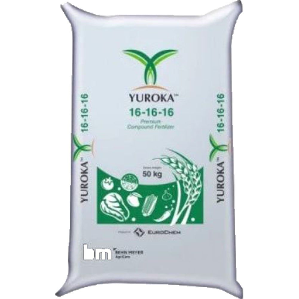 Phân NPK Yuroka 16.16.16 (BM) Phát Triển Toàn Diện.
