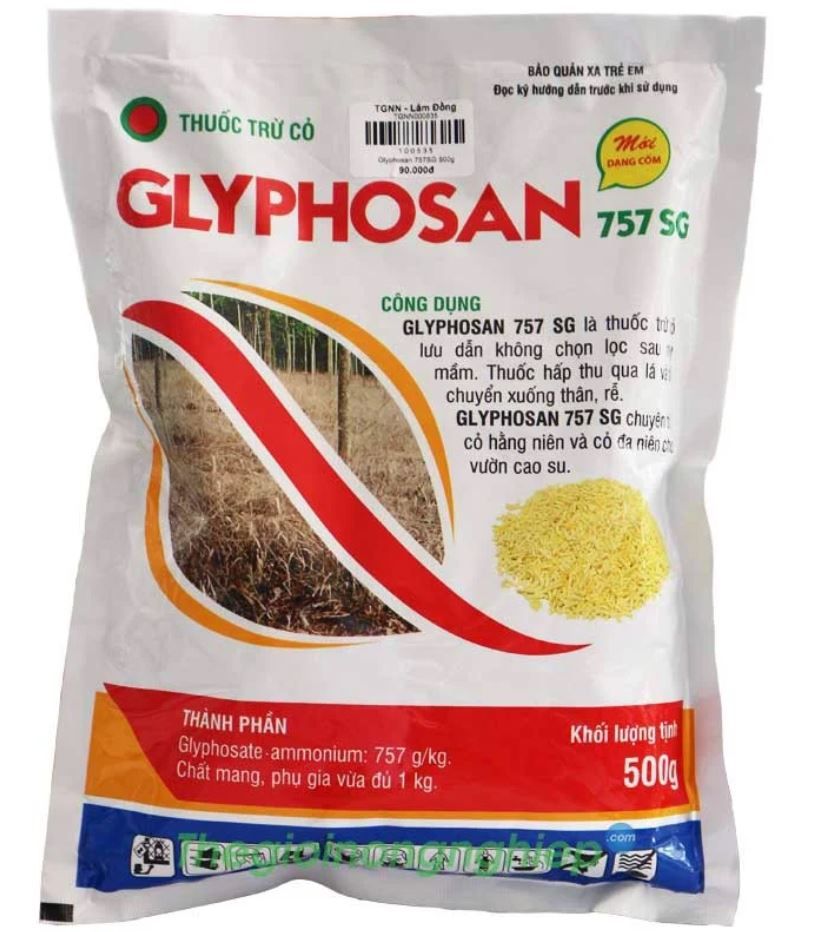 Thuốc Glyphosan 757 SG Trừ Cỏ