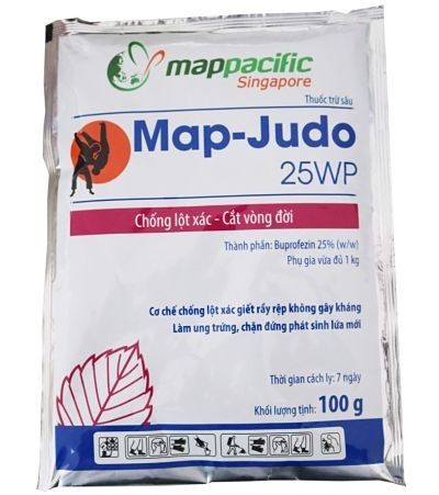 Thuốc Trừ Sâu Rầy Bằng Cơ Chế Chống Lột Xác - Buprofezin - Map Judo 25WP