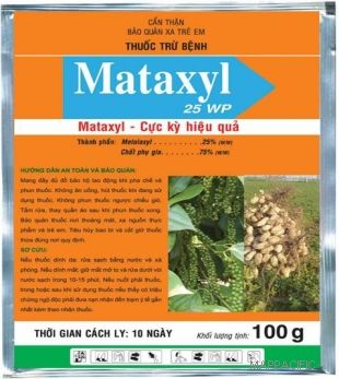Thuốc Trừ Bệnh Lưu Dẫn Phổ Rộng - Metalaxyl - Mataxyl 25WP