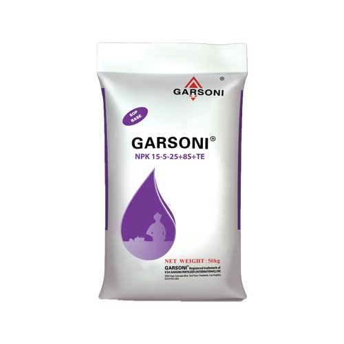 Phân bón Garsoni NPK 15-5-25+ TE Tạo Mùi Vị Thơm Ngon