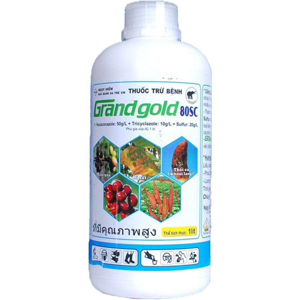 Thuốc Trừ Bệnh - Đặc trị nấm bệnh gây hại - Siêu Sạch Nấm - LS - Grandgold 80SC