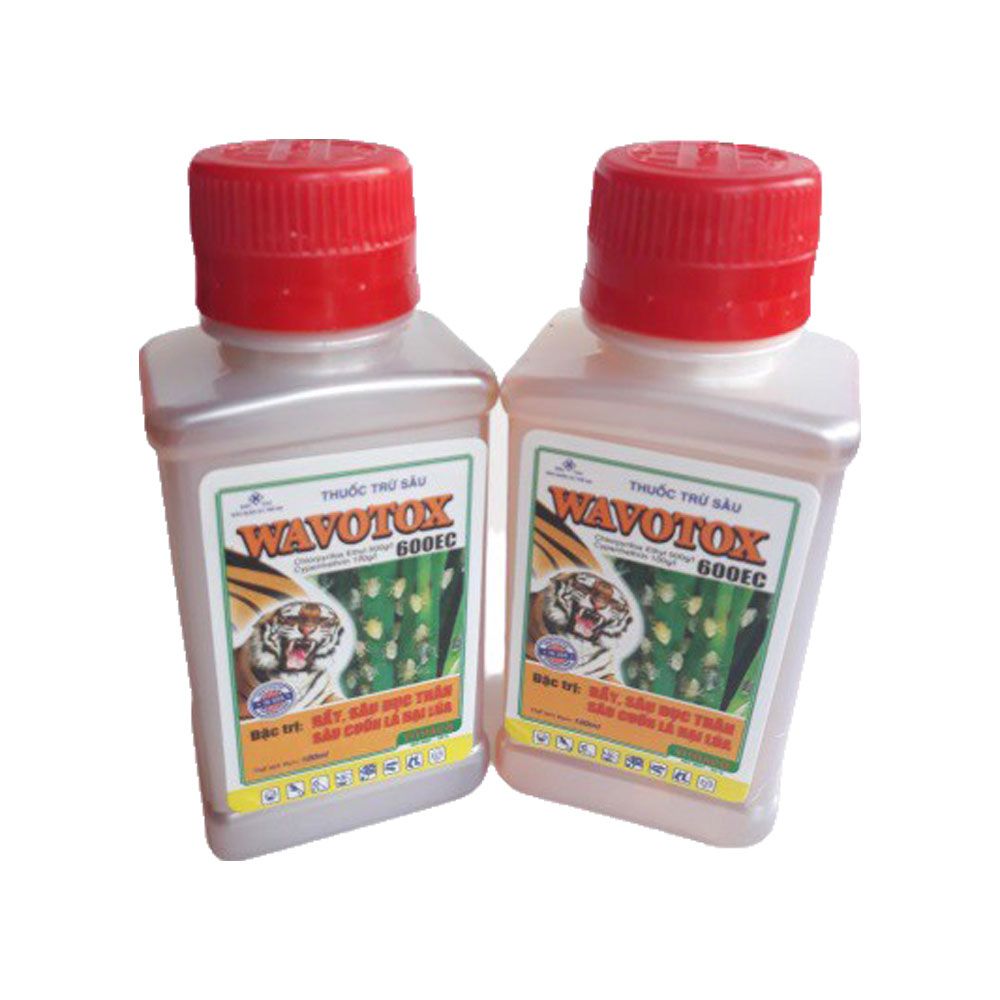 Đặc Trị Các Loại Sâu Và Các Loại Rầy Đã Kháng Thuốc - Chlorpyrifos Ethyl & Cypermethrin - Wavotox 600EC