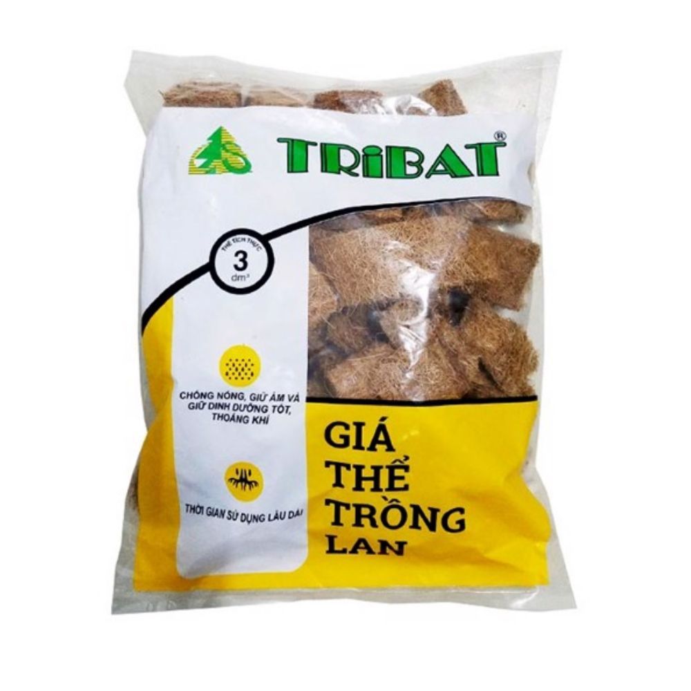 Giá Thể Xơ Dừa Tribat Trồng Các Loại Lan