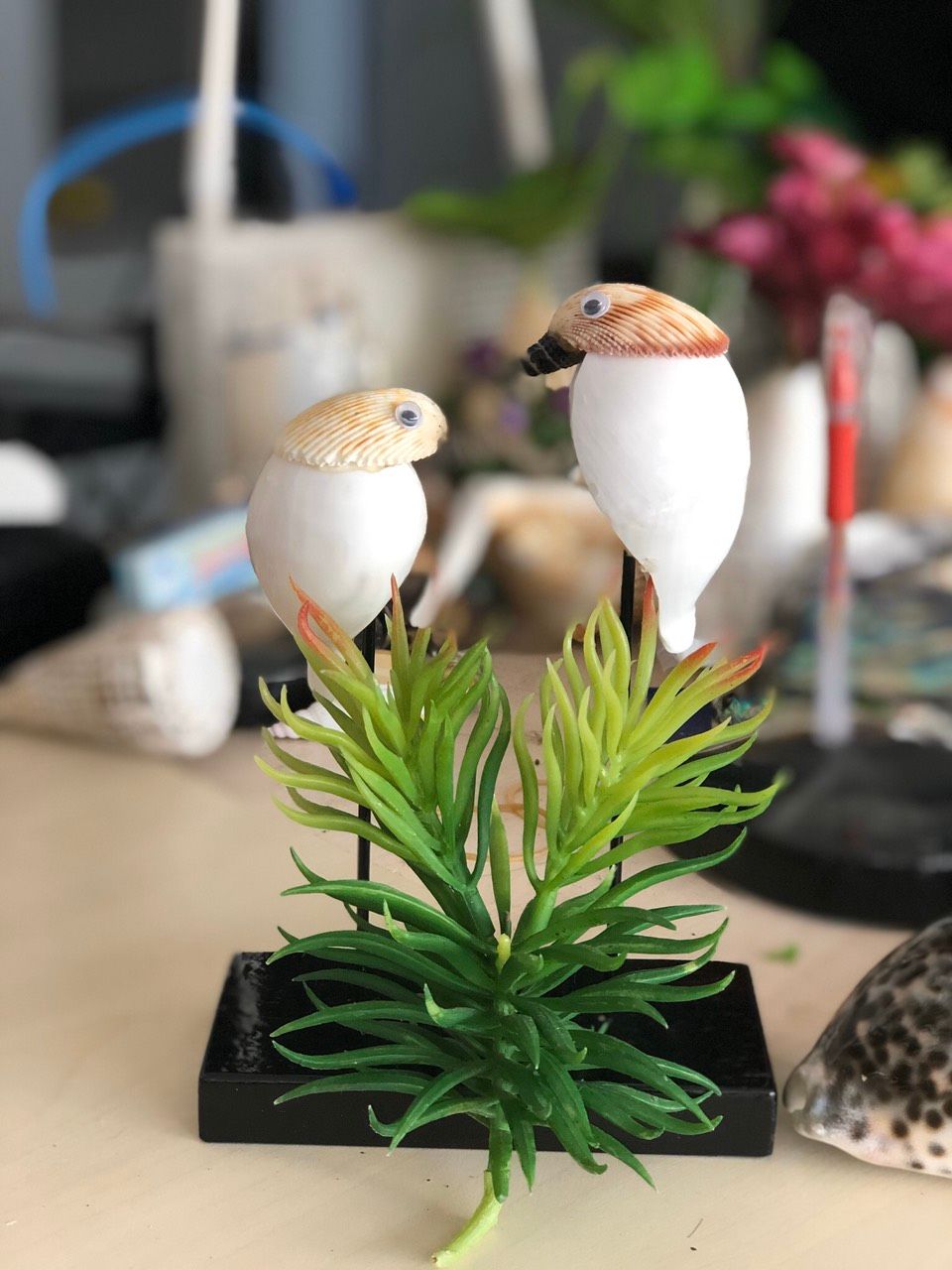 Đôi chim trắng