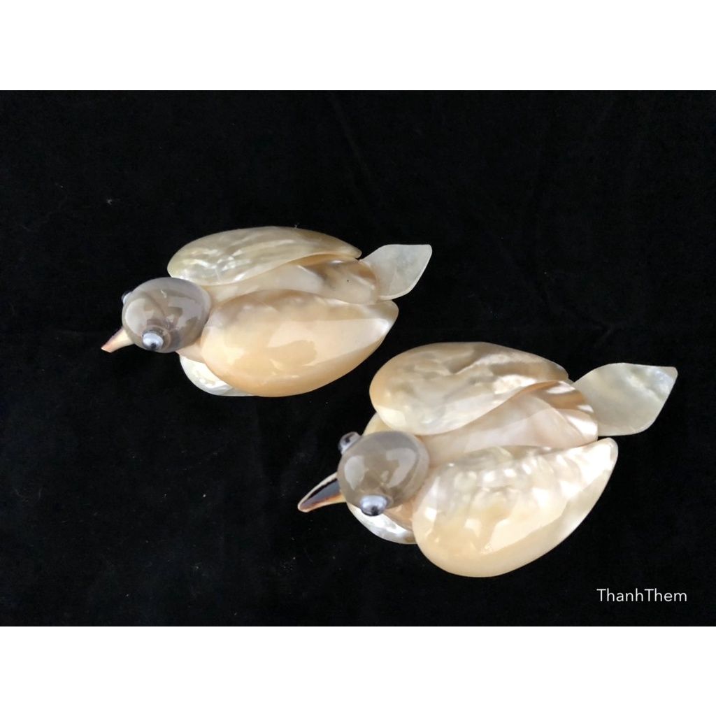 Những Chú Vịt Dễ Thương - Làm Từ Vỏ Ốc Biển Tự Nhiên.