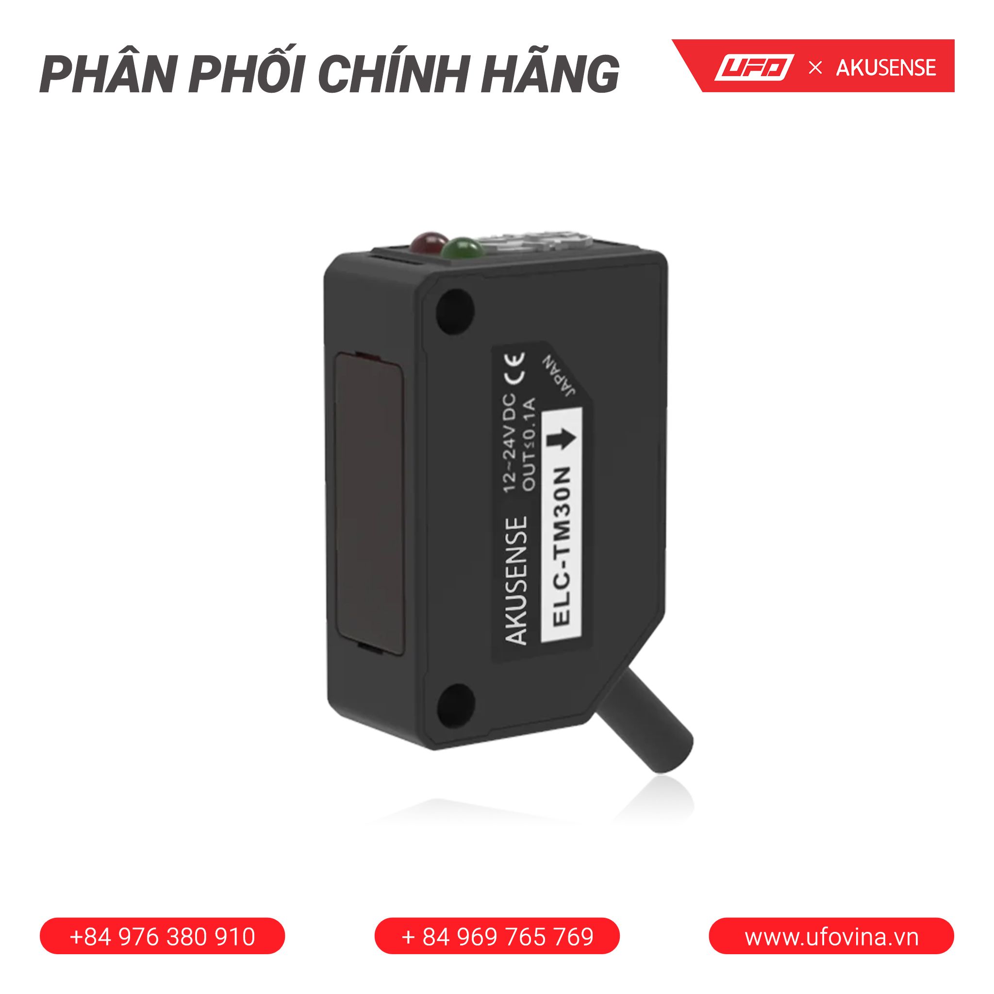 Akusense Laser Sensor ELC TM30P