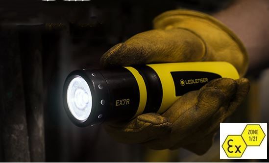 Đèn chống cháy nổ LEDLENSER EX7 Zone 0/20