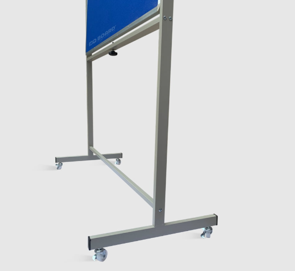 Bảng ghim vải nỉ di động 2 mặt lập xoay 360 độ