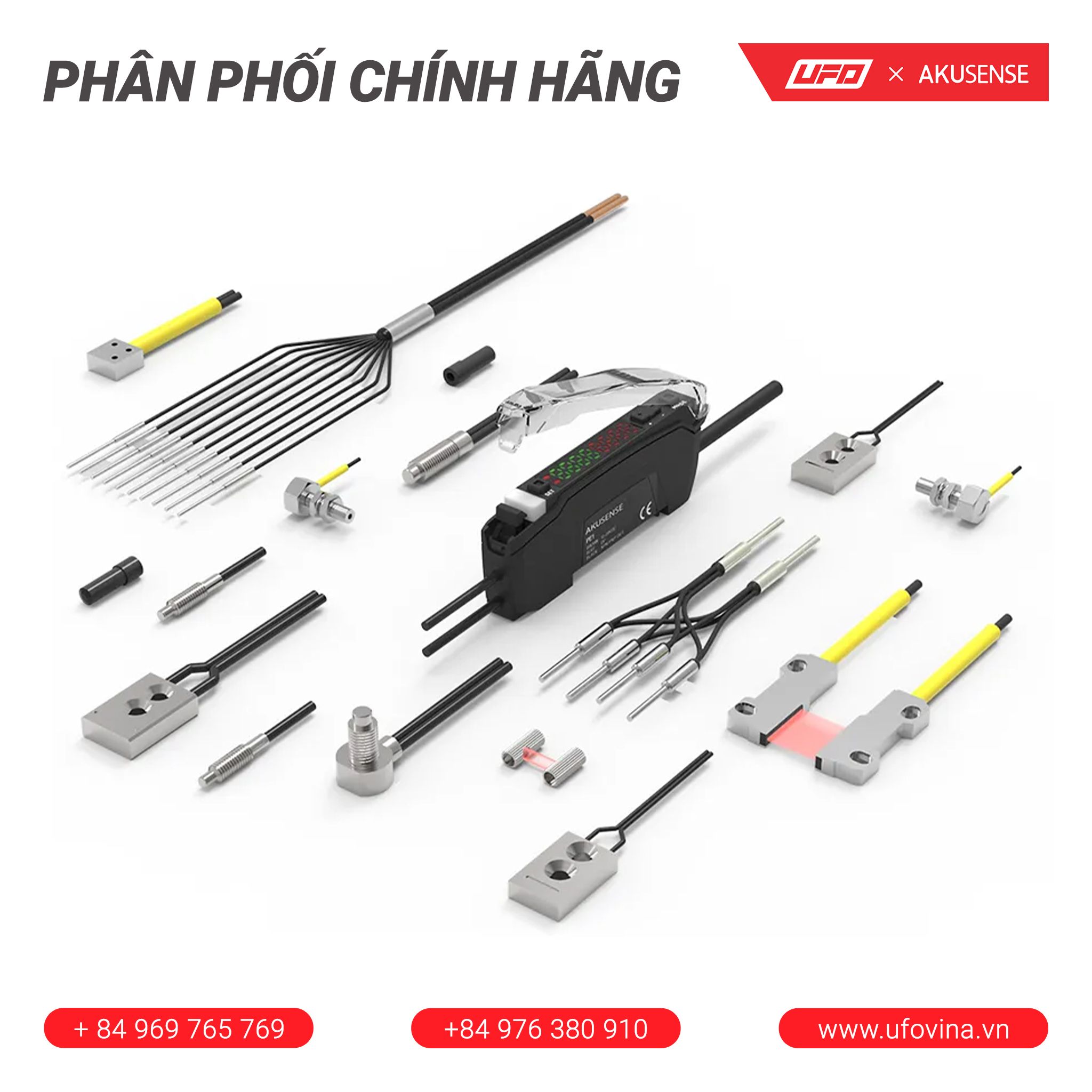 Akusense Universal type fiber optic element PD-C32TZ