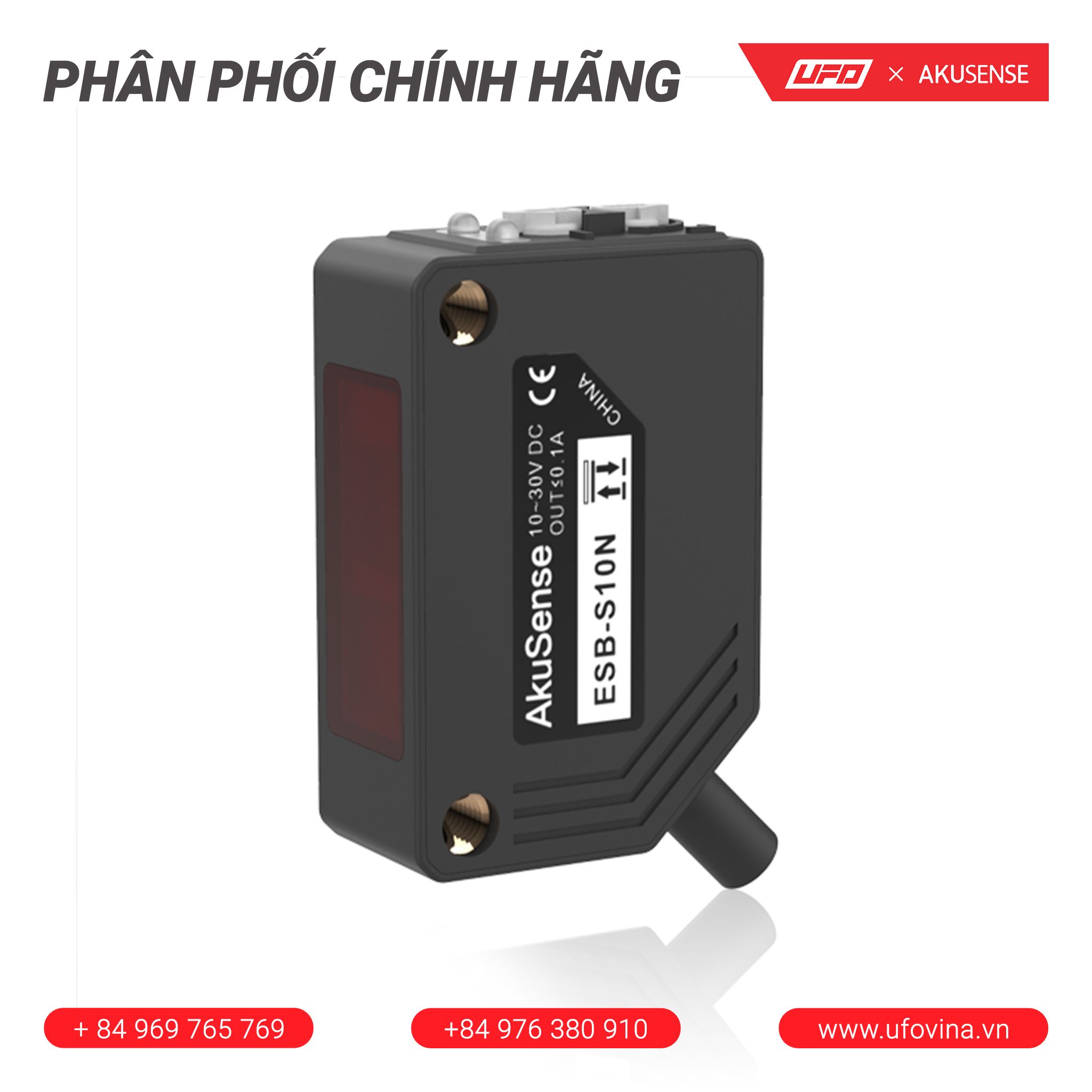 Akusense Background Suppression Sensor ESB-S10N