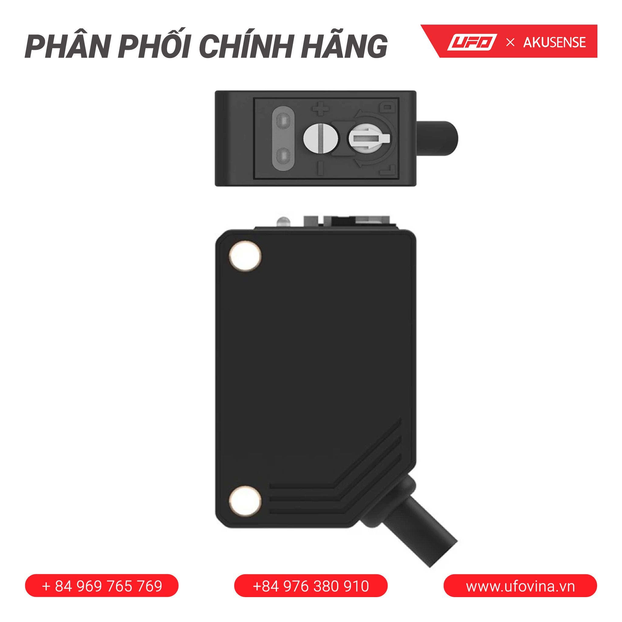 Akusense Square Sensor PTE-TM10AN