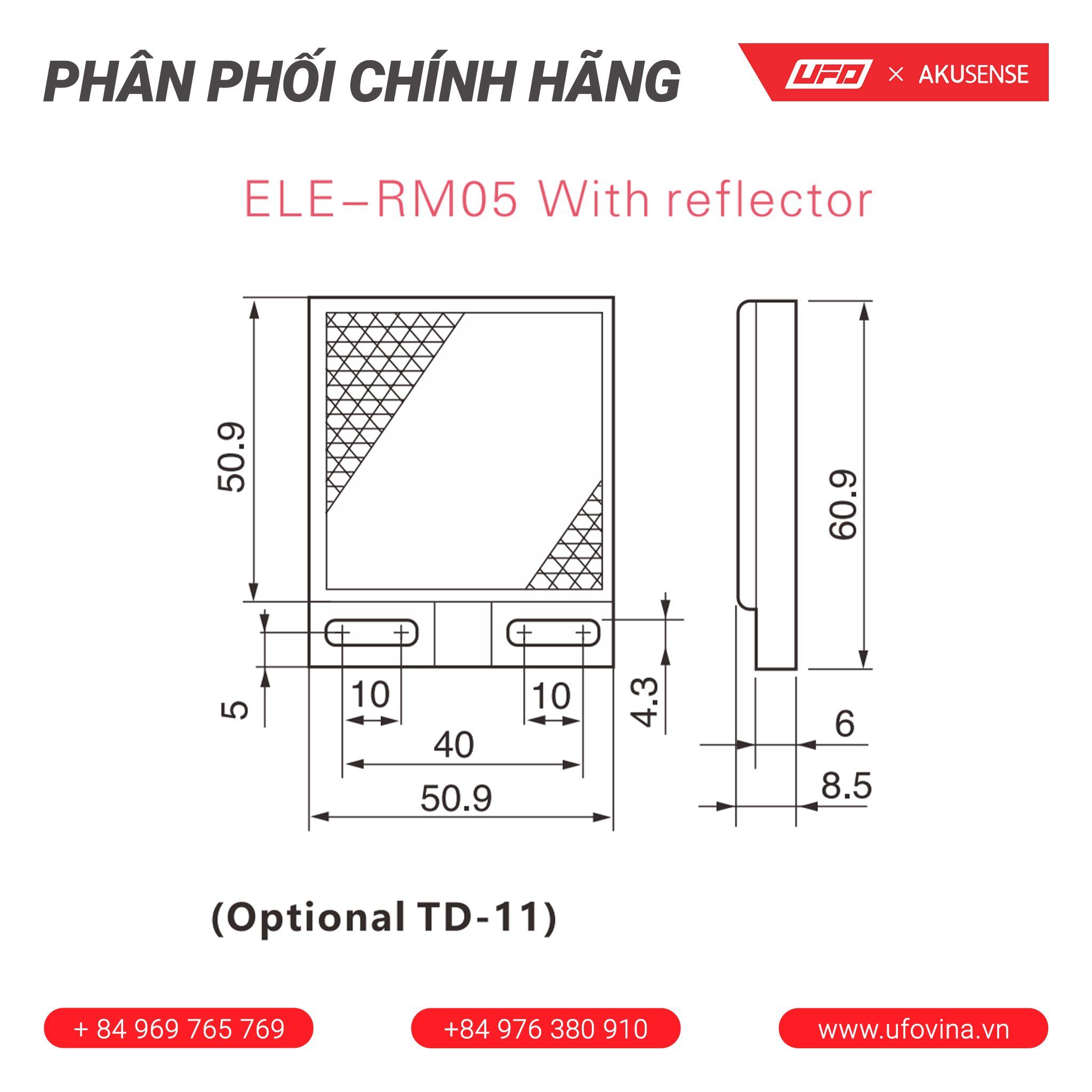 Square Sensor ELE-RM05N