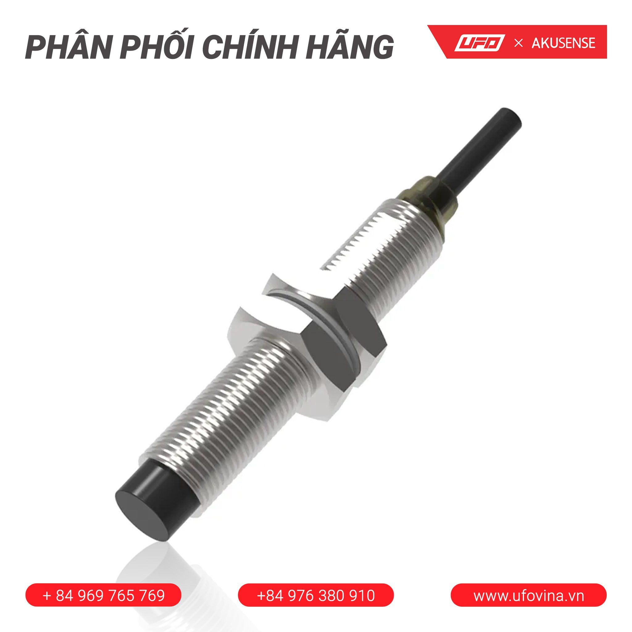 Akusense Standard Distance Sensor TRN08-02NO