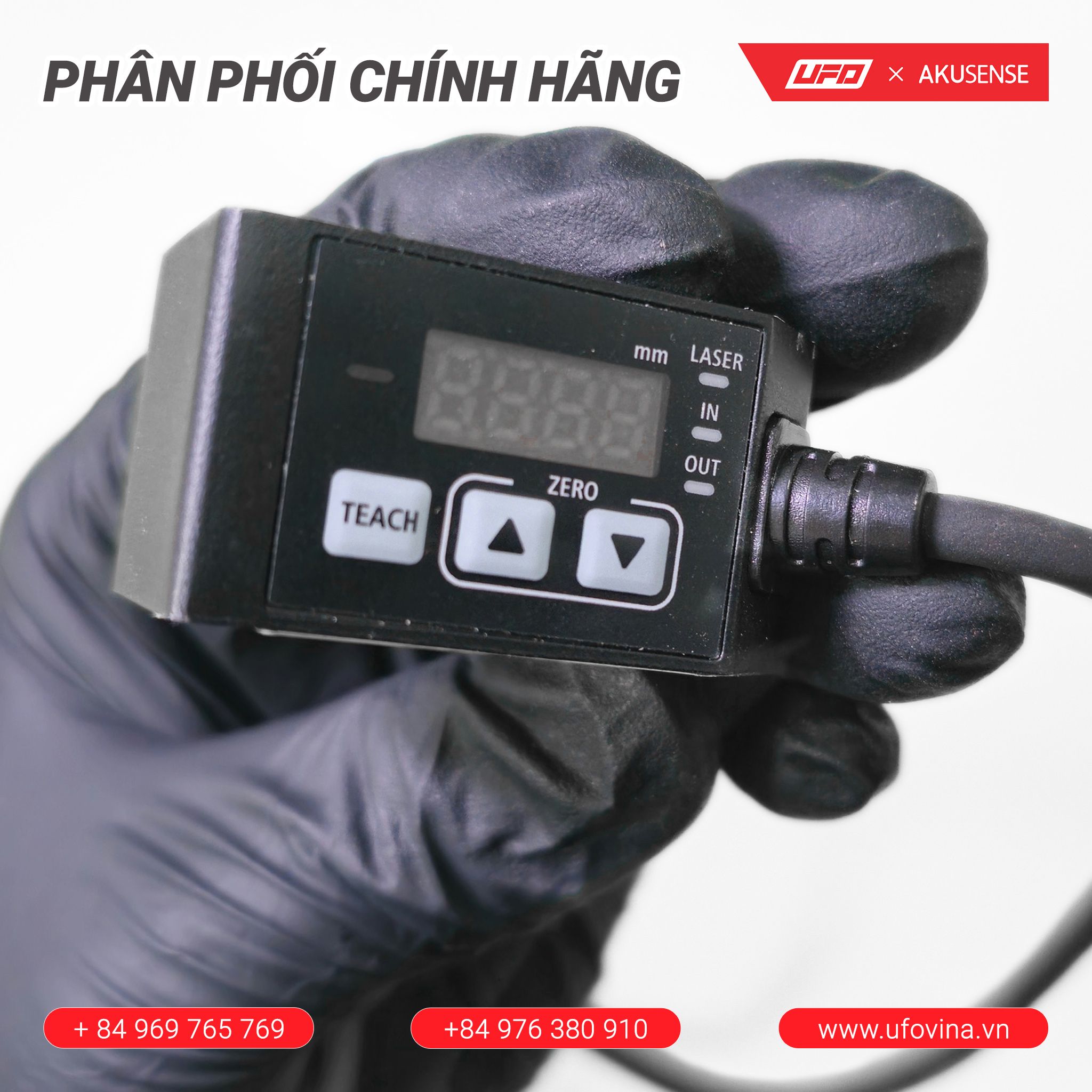 Akusense Triangulation Sensor MLD21-100A-485