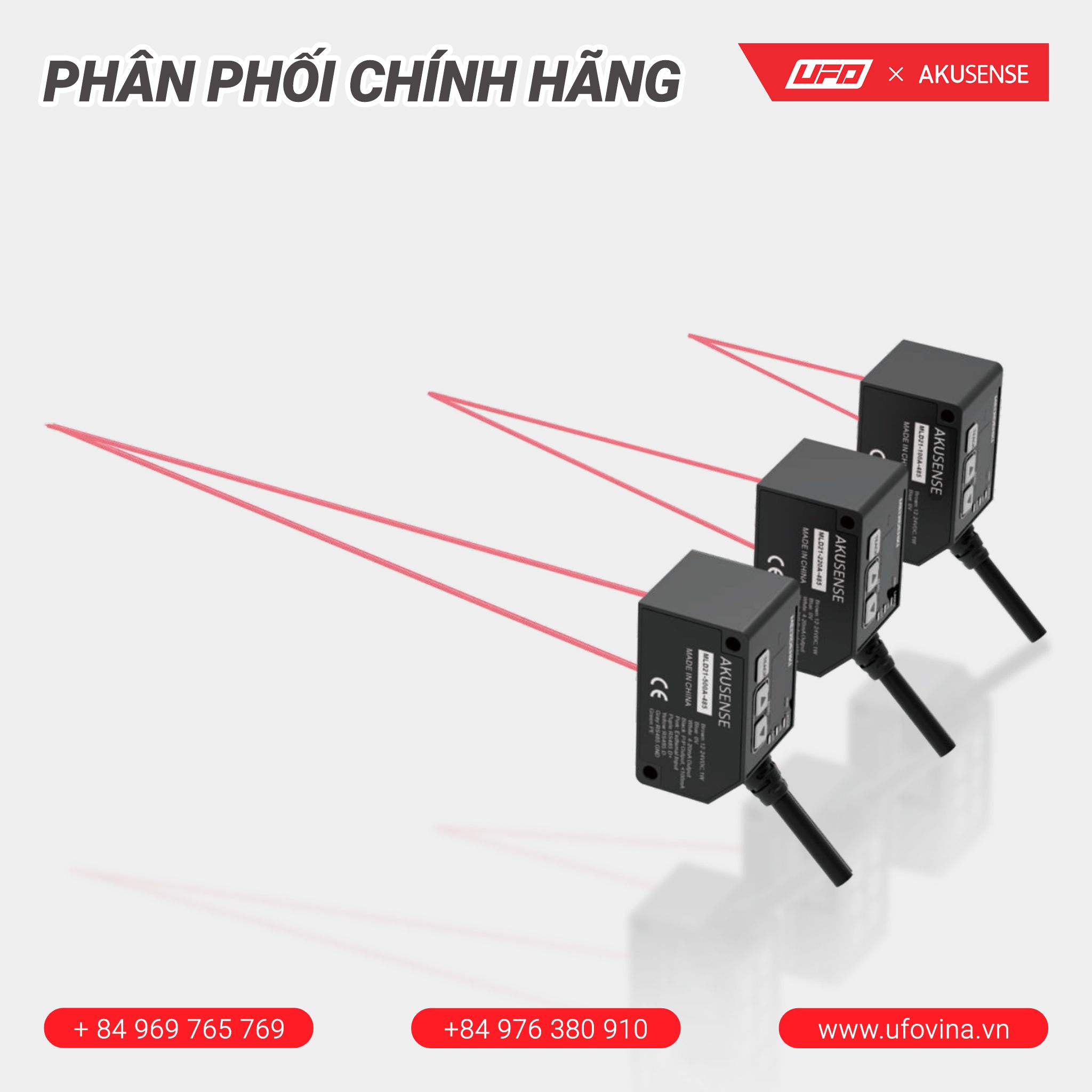 Akusense Triangulation Sensor MLD21 Series