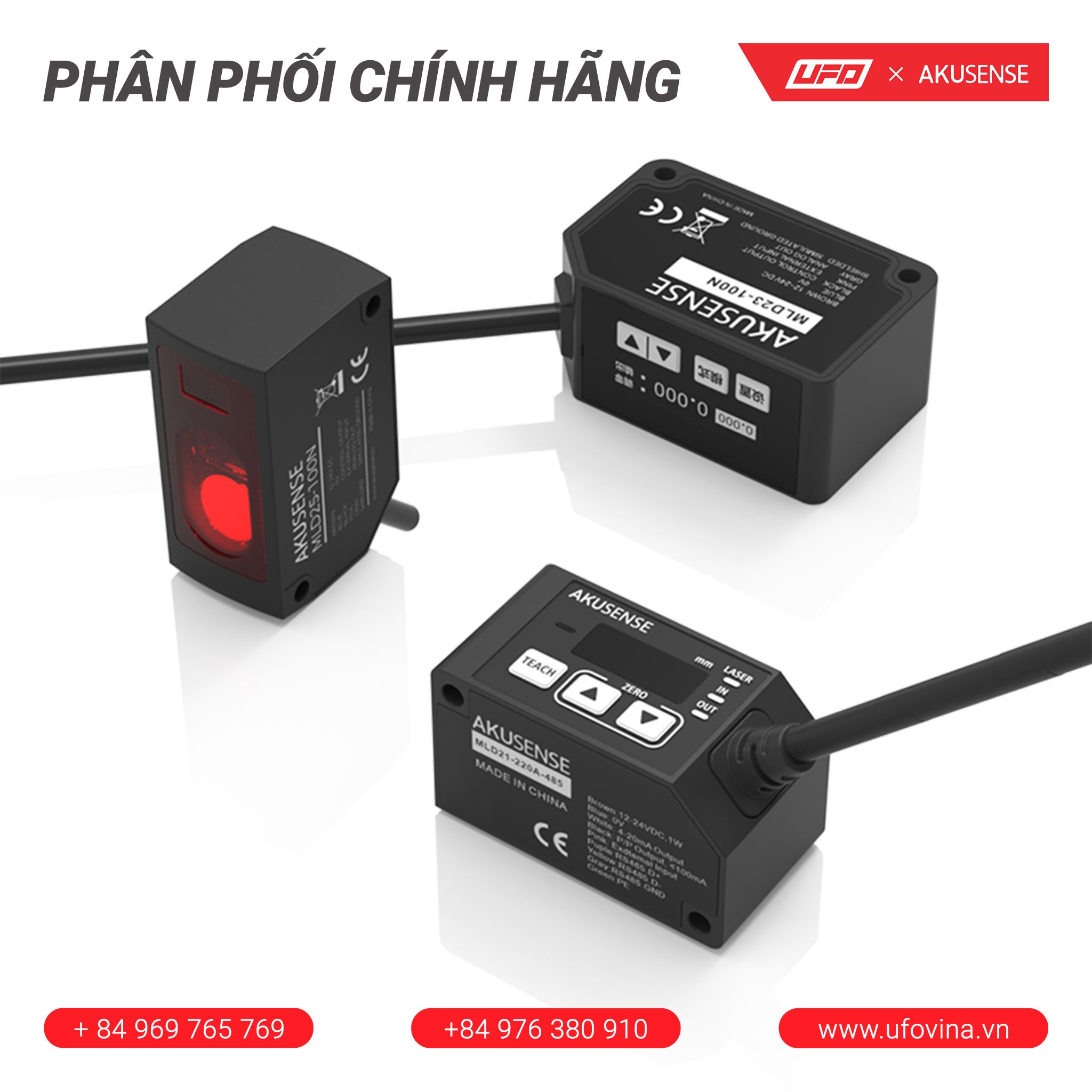 Akusense Triangulation Sensor MLD21 Series