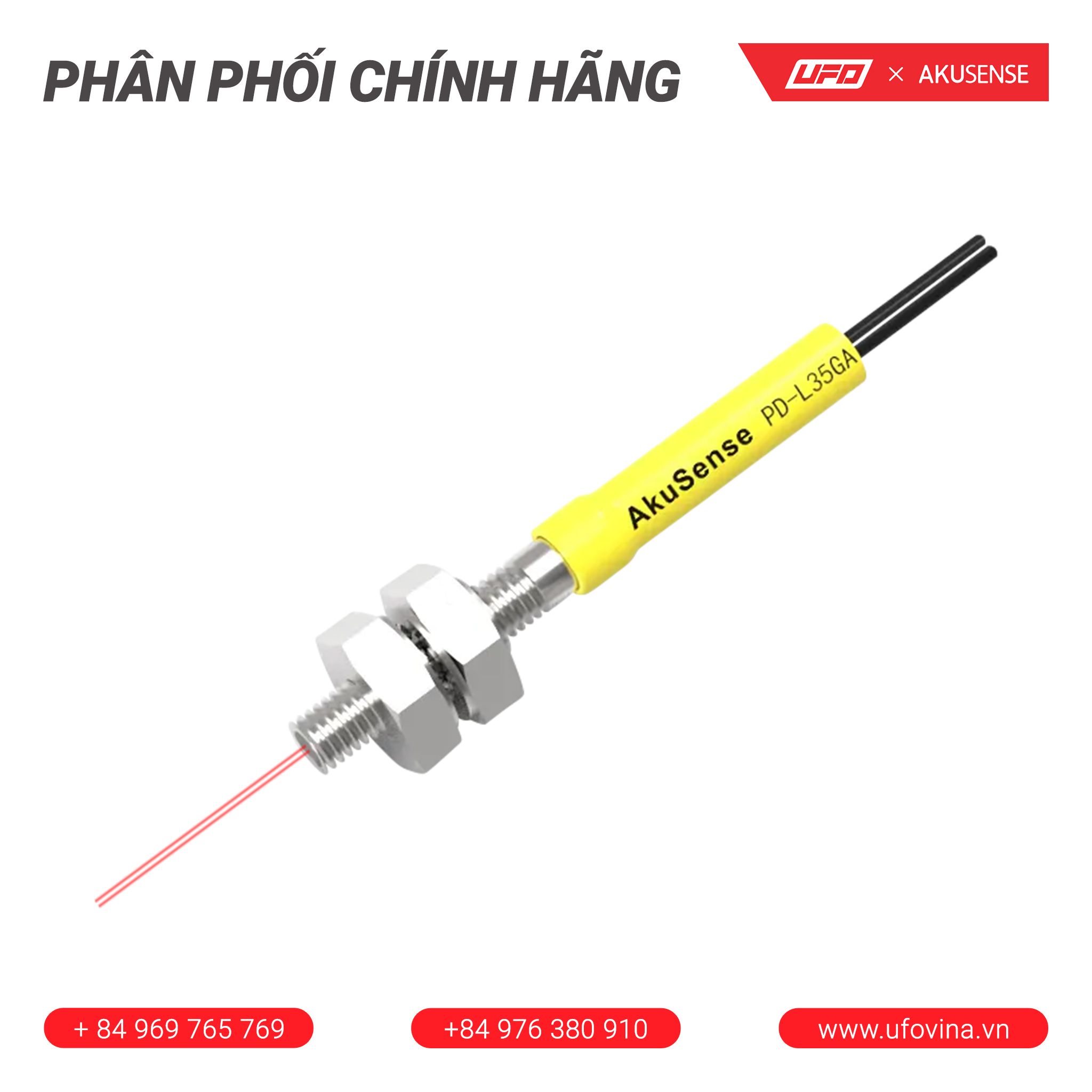 Akusense Universal type fiber optic element PD-L35GA