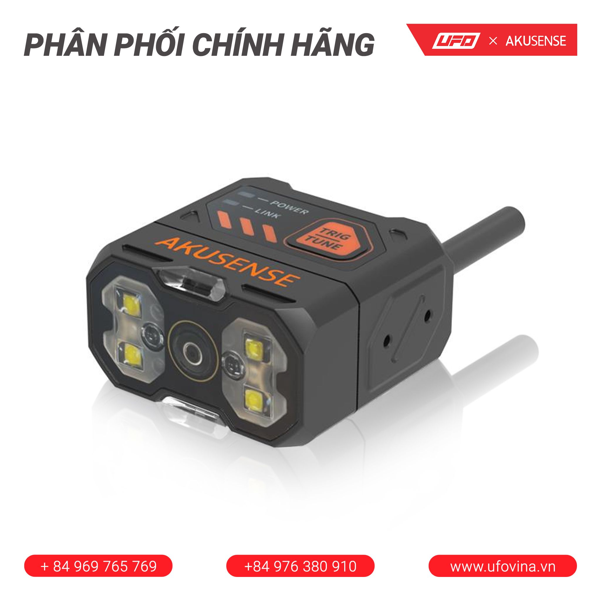 Akusense Visual Sensor VDS10-BQ0106-RD