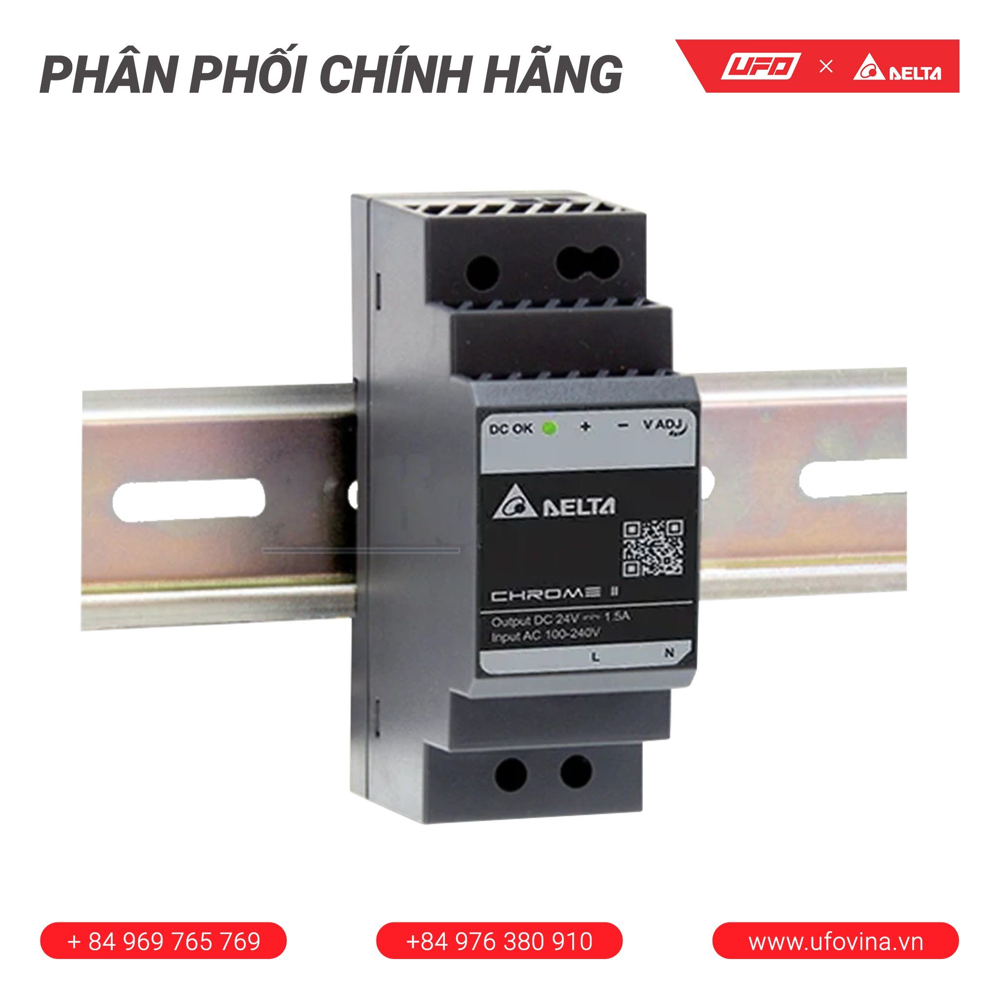 Bộ nguồn Delta - DRC-24V030W1RZ