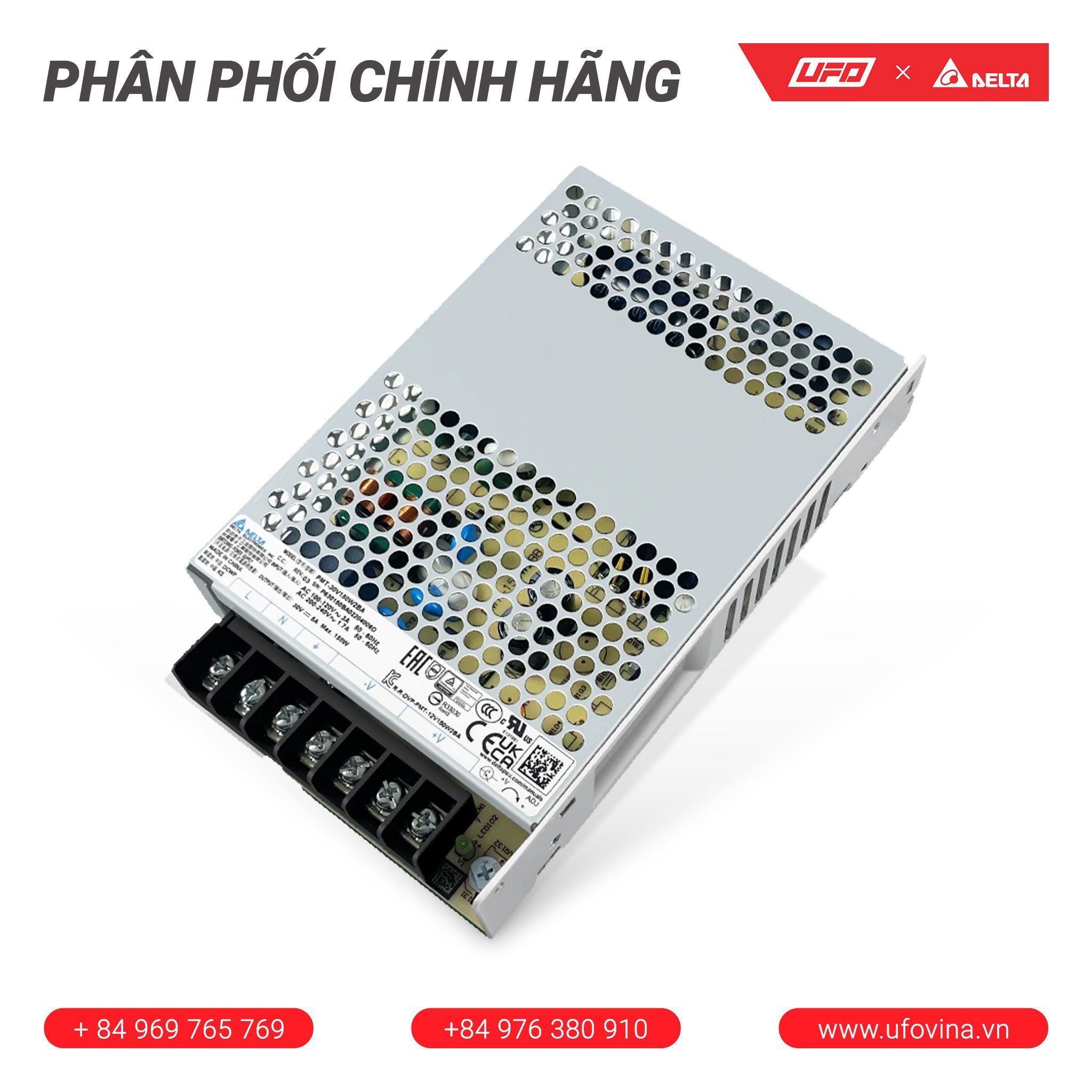 Bộ nguồn Delta - PMT-24V150W2BA