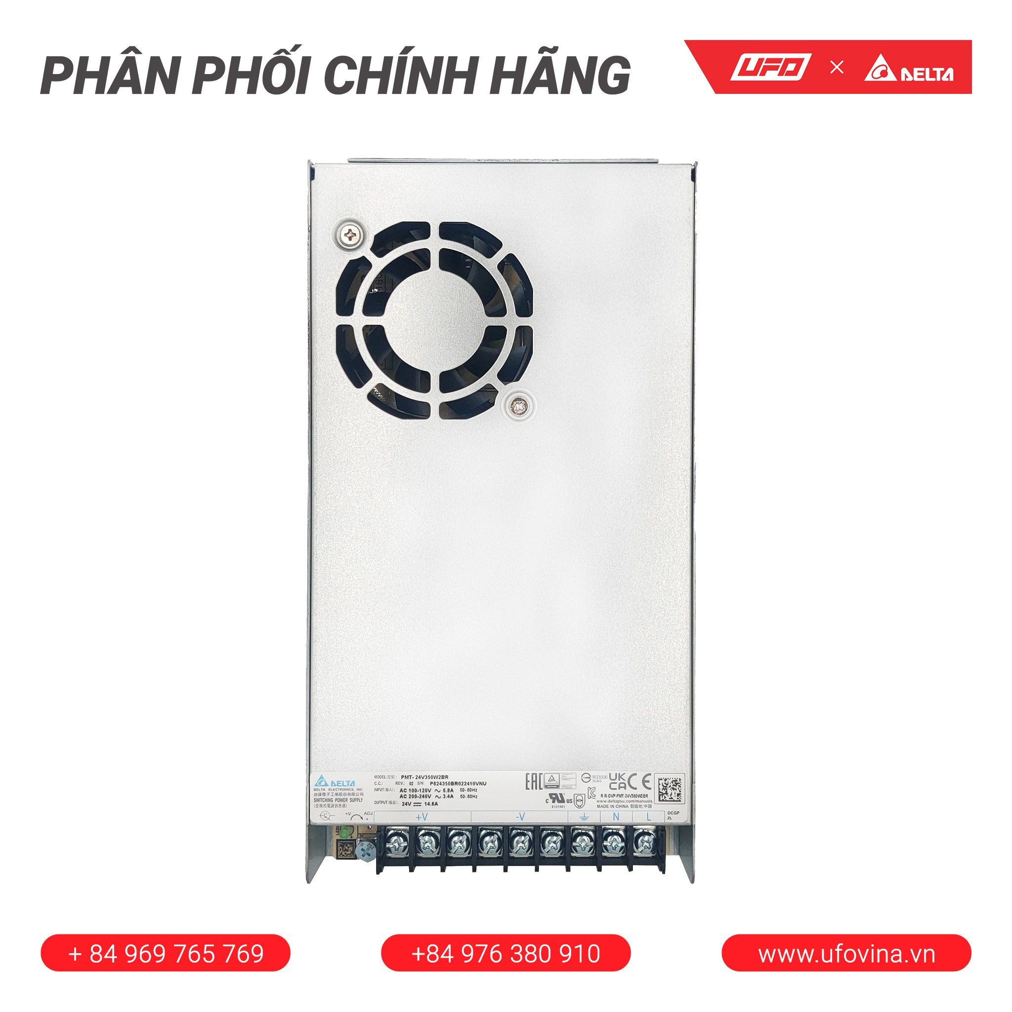Bộ nguồn Delta - PMT-24V350W2BR