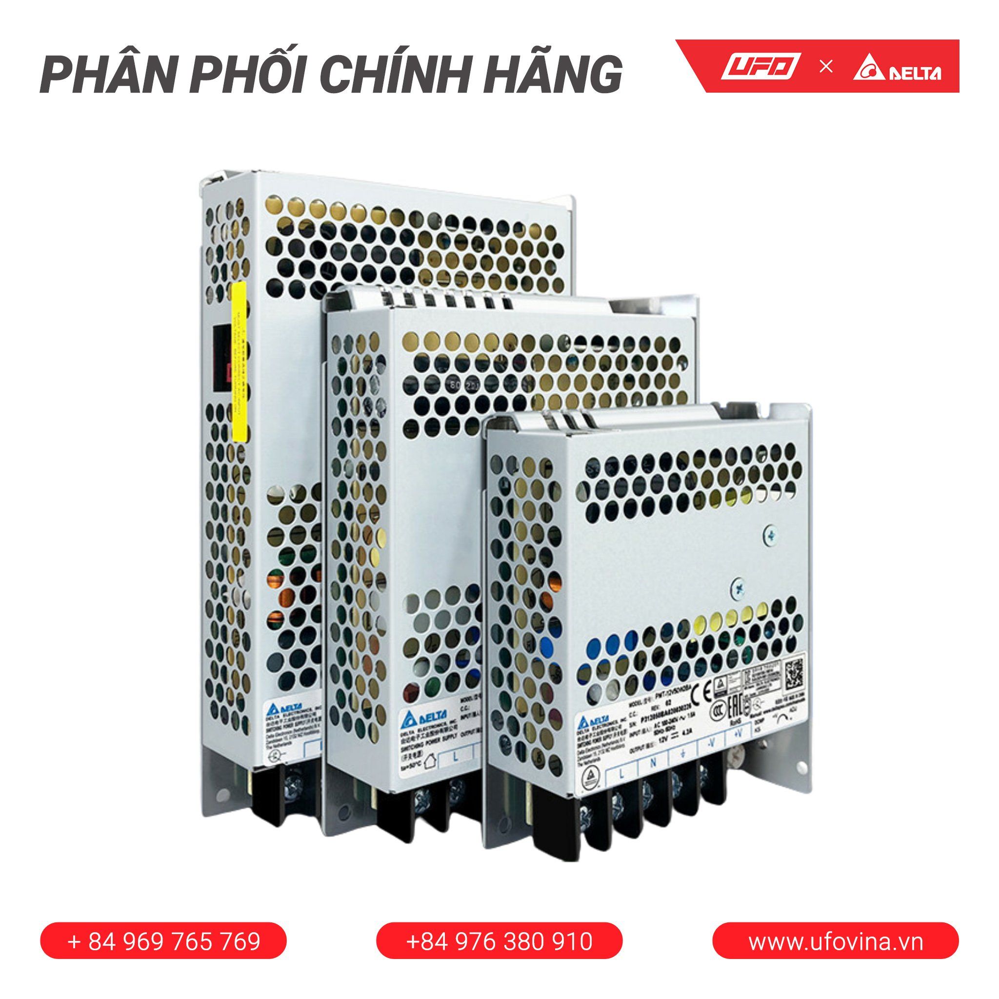 Bộ nguồn Delta - PMT-12V50W2BA