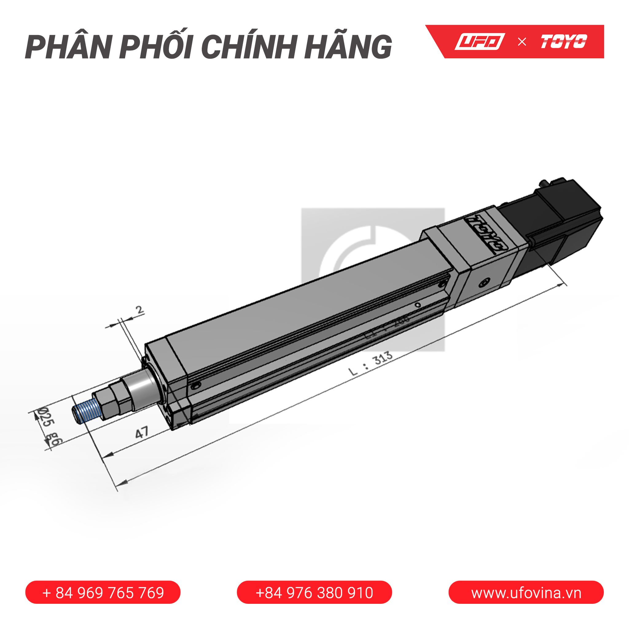 Servo Cylinder DGTY Series - DGTY4