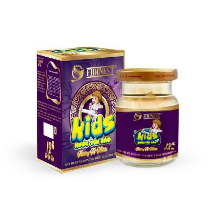 Nước yến sào FidiNest Kids hương tự nhiên lọ 70ml