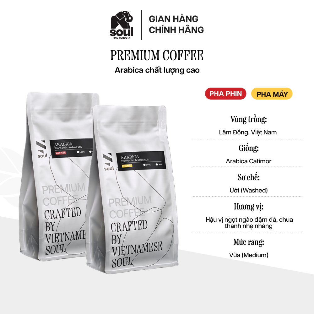 CÀ PHÊ CHẤT LƯỢNG CAO - ARABICA - ROBUSTA | PHA MÁY - PHA PHIN
