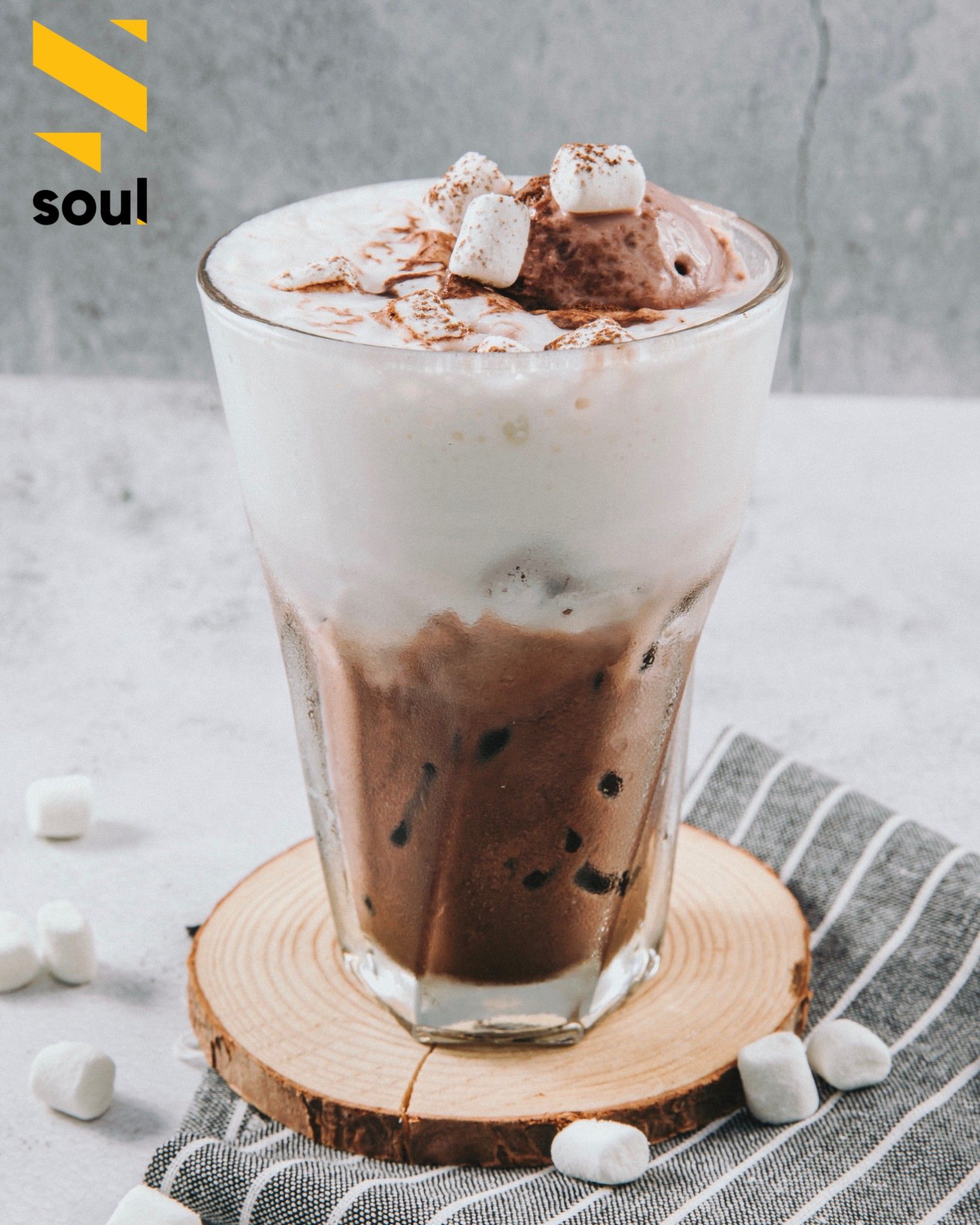 CHOCOLATE WITH MARSHMALLOW (HOT/ ICED)