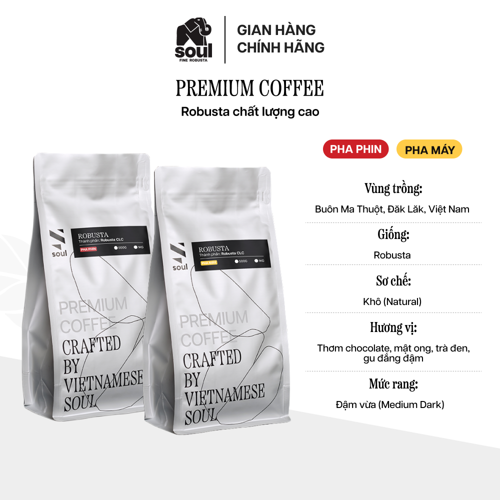 CÀ PHÊ CHẤT LƯỢNG CAO - ARABICA - ROBUSTA | PHA MÁY - PHA PHIN