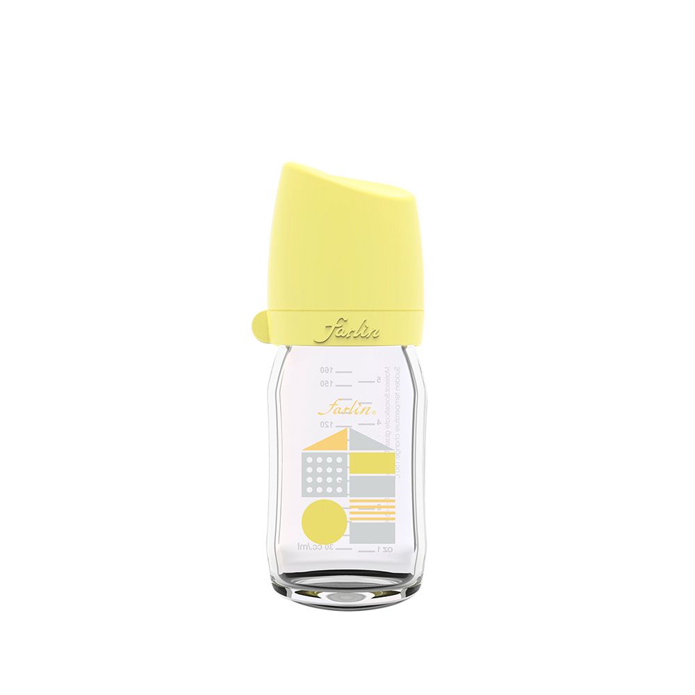 Bình Sữa Thủy Tinh Cổ Rộng City Bottle hiệu FARLIN - Venice - 160ML