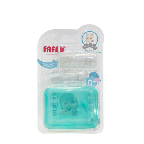  Dụng Cụ Đánh Răng Cho Bé - ngón Silicon  hiệu FARLIN   BB-41001 