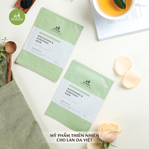 Mặt Nạ Giấy Dưỡng Sáng Và Thải Độc (Whitening & Purifying Mask) - 23gr