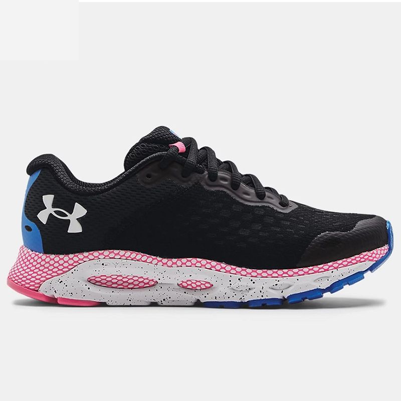 Giày Chạy Bộ Nữ Under Armour Fw Hovr Infinite 3 Running Cushioned W Black/Electro Pink 3023556-003