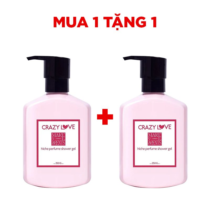 Sữa Tắm Nước Hoa Niche Make Scents Hương Hoa Quyến Rũ - Crazy Love 250Gr