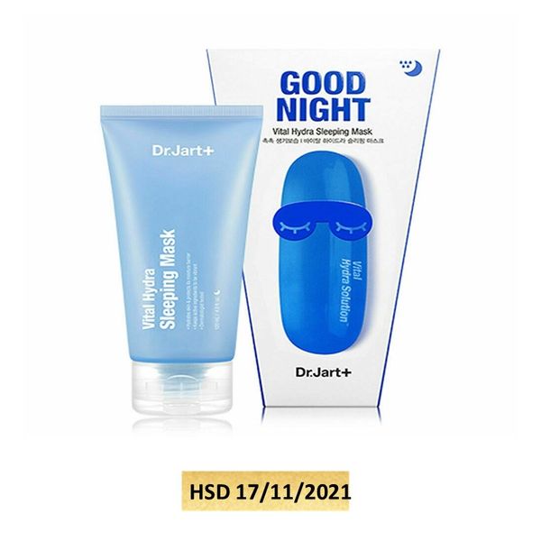 Mặt Nạ Ngủ Cấp Ẩm Dr.Jart Water Jet Vital Hydra Sleeping Mask 120Ml