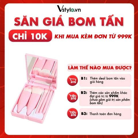 Phụ Kiện Trang Điểm HER WORLD Mẫu HERW047 (DEAL BOM TẤN 999K)